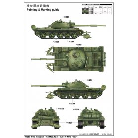 Trumpeter 1:35 T-62 model 1975 w/KMT