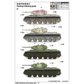 TRUMPETER 1:35 01566 SOVIET KV-1S HEAVY TANK