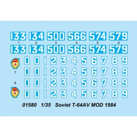 Trumpeter 1:35 T-64AV model 1984