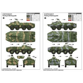 TRUMPETER 1:35 01593 SOVIET BTR-70 APC in AFGHAN VERSION
