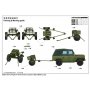 Trumpeter 1:35 PLA Type 63 107mm wyrzutnia rakiet i BJ212 Military Jeep