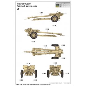 Trumpeter 1:35 Haubica D-30 122mm wczesna wersja