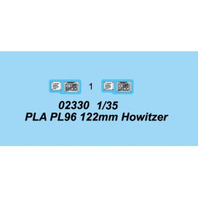 Trumpeter 1:35 Haubica PLA PL96 122mm