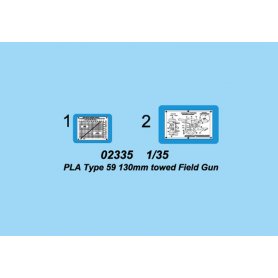 Trumpeter 1:35 PLA Type 59 130mm 