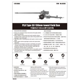 Trumpeter 1:35 PLA Type 59 130mm 