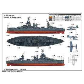 Trumpeter 1:350 05340 USS New Texas BB-35