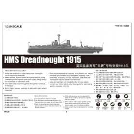 Trumpeter 1:350 HMS Dreadnought 1915