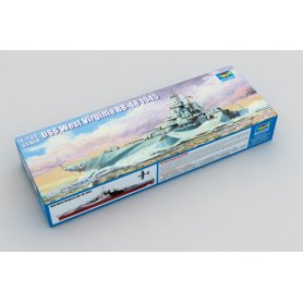 Trumpeter 1:700 05772 USS West Virginia BB-48 1945