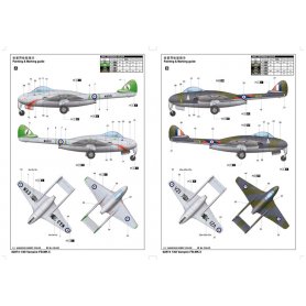 Trumpeter 1:48 Vampire F Mk.5