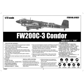 Trumpeter 1:72 Focke Wulf Fw-200 C-3 Condor