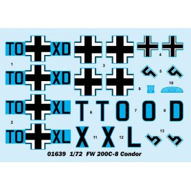 Trumpeter 1:72 Focke Wulf Fw-200 C-8 Condor