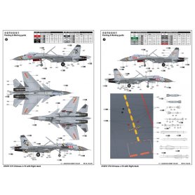 TRUMPETER 1:72 01670 SHENYANG J-15 with flight deck
