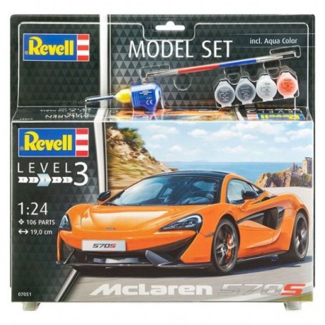 Revell 67051 Model Set 1/24 McLaren 570S