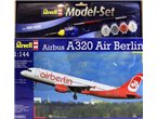 Revell 1:144 Airbus A-320 Air Berlin | Model Set | z farbami |