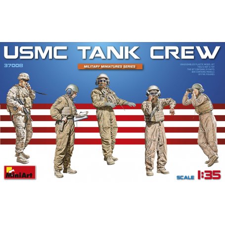 Mini Art 37008 USMC Tank crew