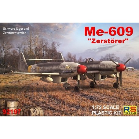 RS Models 92197 Me-609 Heavy Fighter - bomber