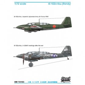 Sword 72103 Ki-102a Kou ( Randy ) 1/72