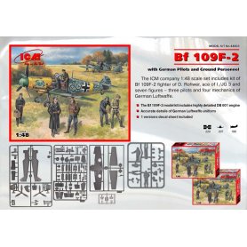 ICM 1:48 Messerschmitt Bf-109 F-2