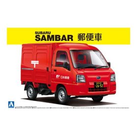 Aoshima 00741 1/24 Subaru Sambar Post Car
