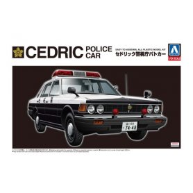 Aoshima 00782 430Cedric Sedan Police Car Metropol.