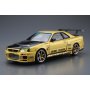 Aoshima 1:24 TopSecret BNR34 Skyline GT-R'02 Nissan