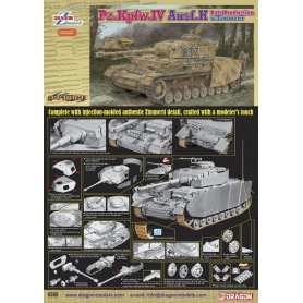 Dragon 1:35 Pz.Kpfw.IV Ausf.H późna produkcja w/Zimmerit