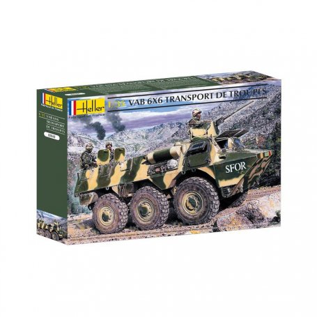 Heller 1:35 VAB 6x6 Transport De Troupes