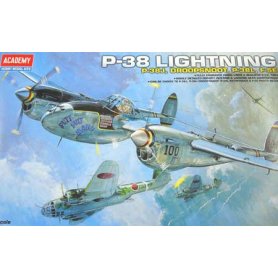 Academy 2215 P-38E Lightning-12282