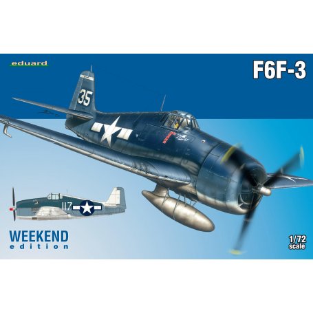 Eduard 1:72 Grumman F6F-3 WEEKEND edition