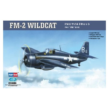 Hobby Boss 1:48 Grumman FM-2 WildcatILDCAT 1/48