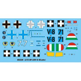 HOBBY BOSS 80226 BF109G-6 LATE 1/72