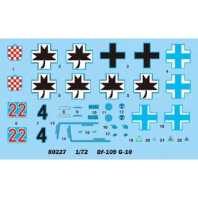 Hobby Boss 1:72 Messerschmitt Bf-109 G-10