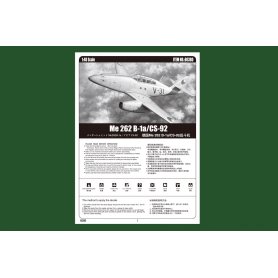 Hobby Boss 1:48 Messerschmitt Me-262 B-1a/CS-92
