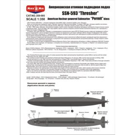 Mikromir 1:350 USS Thresher SSN 593
