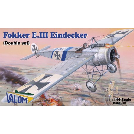 Valom 14414 Fokker E.III Eindecker - Double set