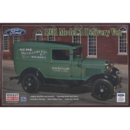 Minicraft 1:16 Ford Model A Delivery Van 1931