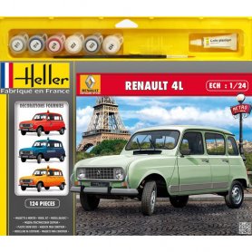 Heller 1:24 Renault 4L GTL Zestaw upominkowy