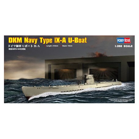 HOBBY BOSS 83506 1/350 DKM Navy Type lX-A U-Boat