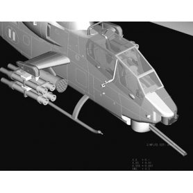 HOBBY BOSS 87224 1/72 AH-1F Cobra Attack Helicopte