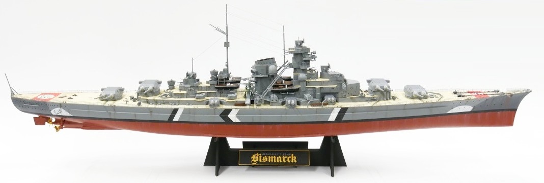 Model okrętu Bismarck
