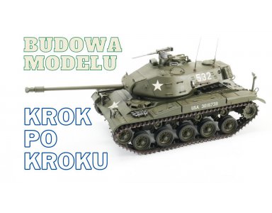 Model do sklejania czołgu Walker Bulldog - budowa i malowanie